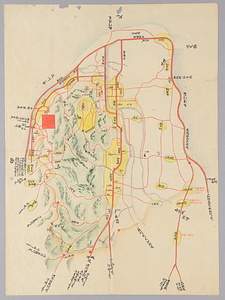 橋本陣屋周辺図