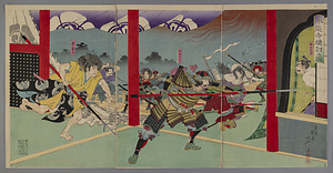 本能寺焼討之図