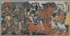 本能寺大合戦之図１