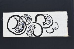 手ぬぐい「ダルマさんが転んだ」