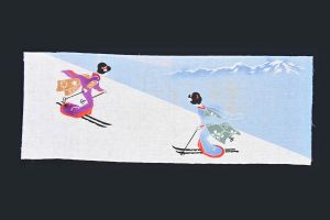 手ぬぐい「よーすべりますなぁ」