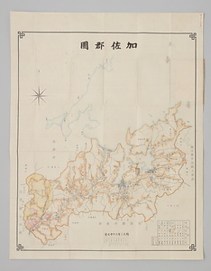 加佐郡図