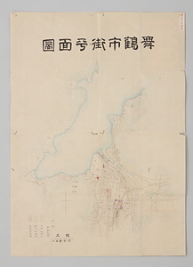 舞鶴市街平面図