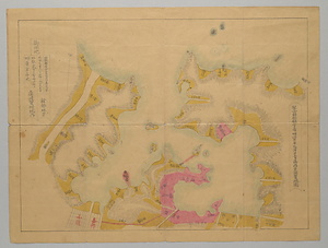 第四余部鎮守府明治20年7月25日御内定測量地図