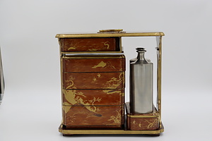 近江八景蒔絵手提弁当箱