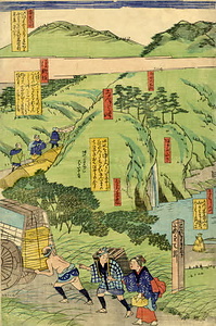 錦絵新作浮世道中