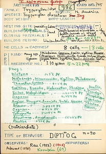 岩田久二雄フィールドノート