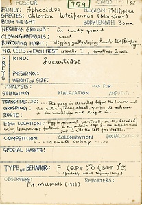 岩田久二雄フィールドノート