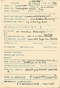 岩田久二雄フィールドノート