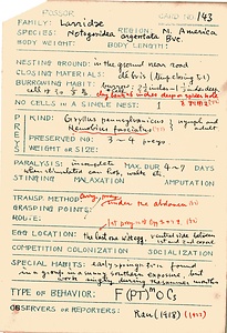 岩田久二雄フィールドノート