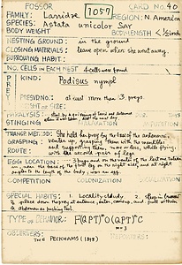 岩田久二雄フィールドノート