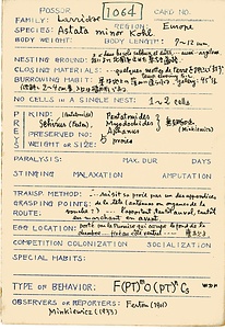 岩田久二雄フィールドノート