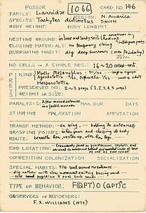 岩田久二雄フィールドノート