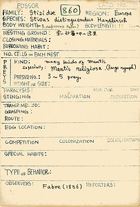 岩田久二雄フィールドノート