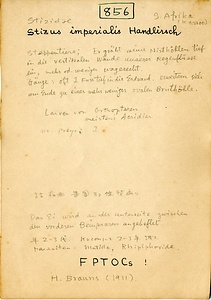 岩田久二雄フィールドノート