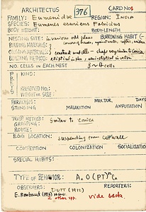 岩田久二雄フィールドノート