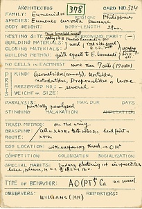 岩田久二雄フィールドノート