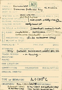 岩田久二雄フィールドノート