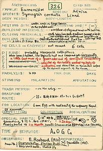 岩田久二雄フィールドノート