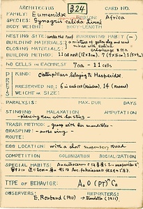 岩田久二雄フィールドノート