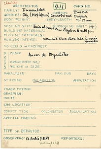 岩田久二雄フィールドノート