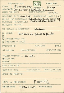 岩田久二雄フィールドノート