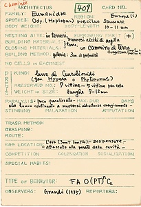 岩田久二雄フィールドノート