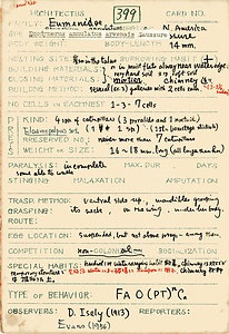 岩田久二雄フィールドノート