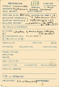 岩田久二雄フィールドノート