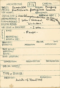 岩田久二雄フィールドノート