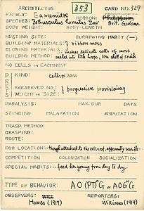 岩田久二雄フィールドノート