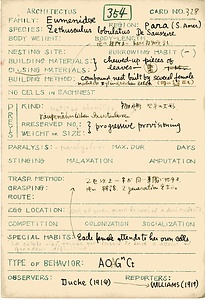 岩田久二雄フィールドノート