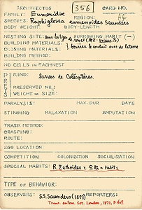 岩田久二雄フィールドノート