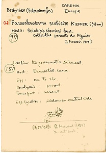 岩田久二雄フィールドノート