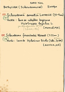 岩田久二雄フィールドノート