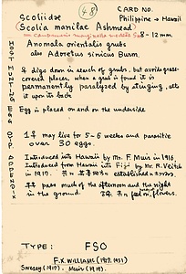 岩田久二雄フィールドノート