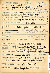 岩田久二雄フィールドノート