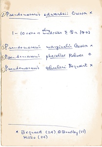 岩田久二雄フィールドノート