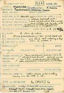 岩田久二雄フィールドノート