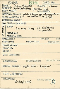 岩田久二雄フィールドノート