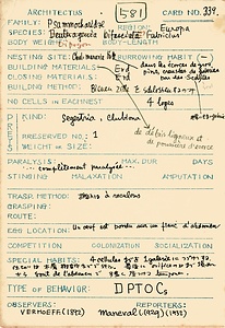 岩田久二雄フィールドノート