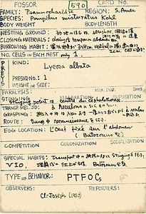 岩田久二雄フィールドノート