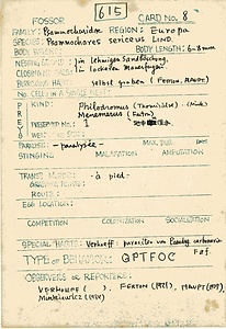 岩田久二雄フィールドノート