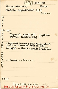 岩田久二雄フィールドノート