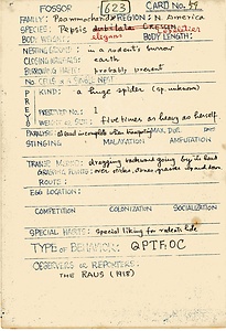 岩田久二雄フィールドノート