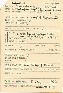 岩田久二雄フィールドノート