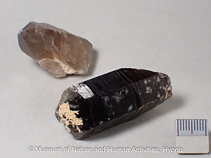 石英（煙水晶，黒水晶）