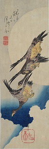 月に雁