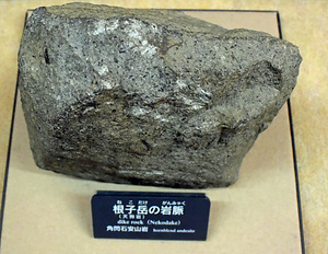 根子岳の岩脈（天狗岩）