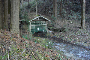 上洗川神社湧水